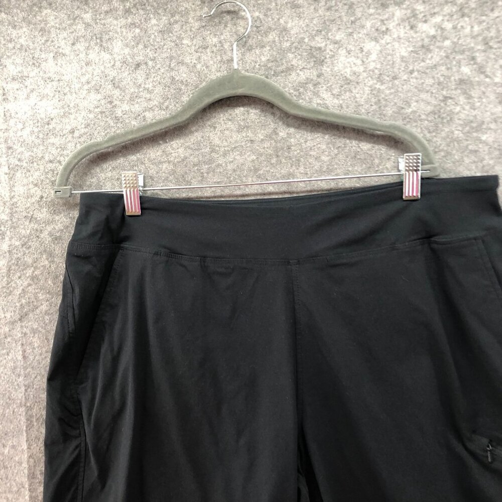 Mountian Hardwear Outdoors Shorts Womens XL Black Hiking Camping Modest - Picture 4 of 10